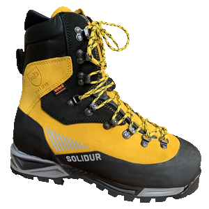 Solidur LOGWOOD Class 3 Chainsaw  Boots LOG. Retail Price &pound;344.37 ex. VAT<br />Sizes from 38 to 47<br />Also available in Bombay Brown sizes 38 - 48
