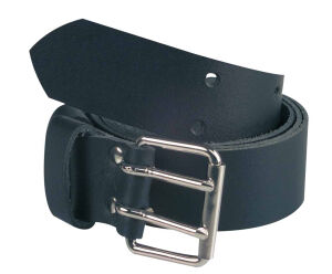 Solidur Black Leather Belt ACCEIN<br />Retail Price &pound;16.50 + VAT