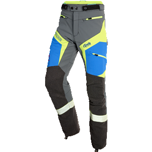 Solidur CLIMB Arborist Chainsaw Trousers CLIPH<br />Retail Price &pound;273.00 + VAT<br />Design A + calf protection<br />Size S to 2XL
