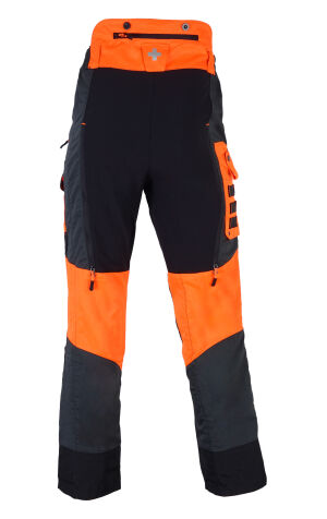 Solidur COMFY Stretch EN381-5 Type A Chainsaw Trousers  COPA<br />Retail Price &pound;169.50 + VAT <br />Sizes XS - 4XL<br />NEW 2024 Spec. with ventilation zips at rear<br />Also available in red COPARE and long / short leg