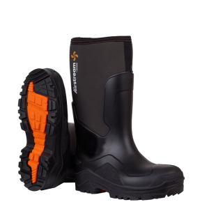 Solidur Airstream Safety  Wellingtons <br />Black ASS5NR<br />EN ISO 20345: 2011 S5 SRC CI<br />Retail Price &pound;132.00 ex VAT<br />Sizes 37 - 49<br />Also available in orange ASS5OE