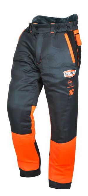 Solidur AUTHENTIC EN381-5 Type C Chainsaw Trousers AUPA1C<br />Retail Price &pound;133 + VAT<br />Lower prices may be available!<br />Sizes XS, M, XL, 2XL, 3XL, 4XL