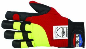 Solidur Infinity Class m1 Chainsaw Gloves GA04<br />Retail Price &pound;30.00 + VAT<br />Sizes 8 - 12